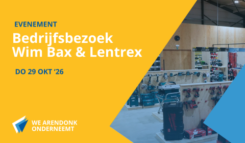 Bedrijfsbezoek Wim Bax & Lentrex | 29 oktober 2026
